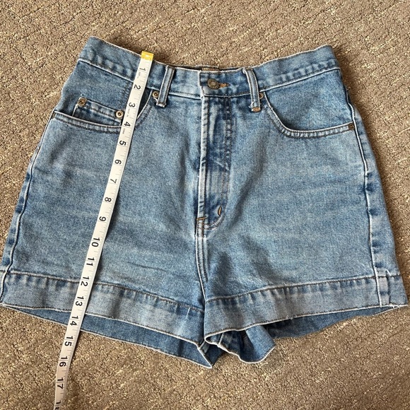 90’s Vintage High Rise Mom Short Medium Wash Size 10 - Picture 3 of 5